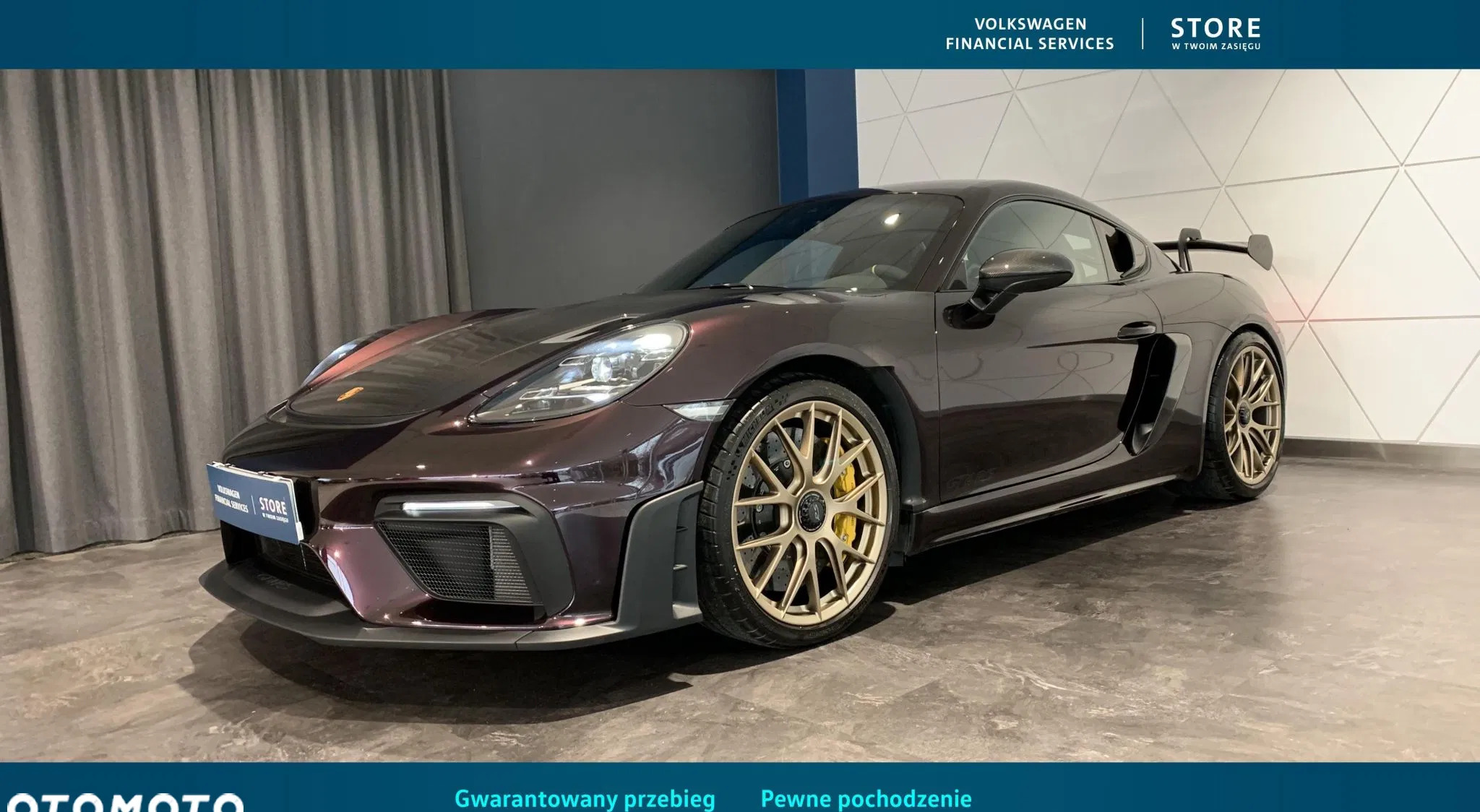 porsche 718 cayman Porsche 718 Cayman cena 999000 przebieg: 3683, rok produkcji 2022 z Warszawa